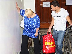 free video Cock inside granny whore